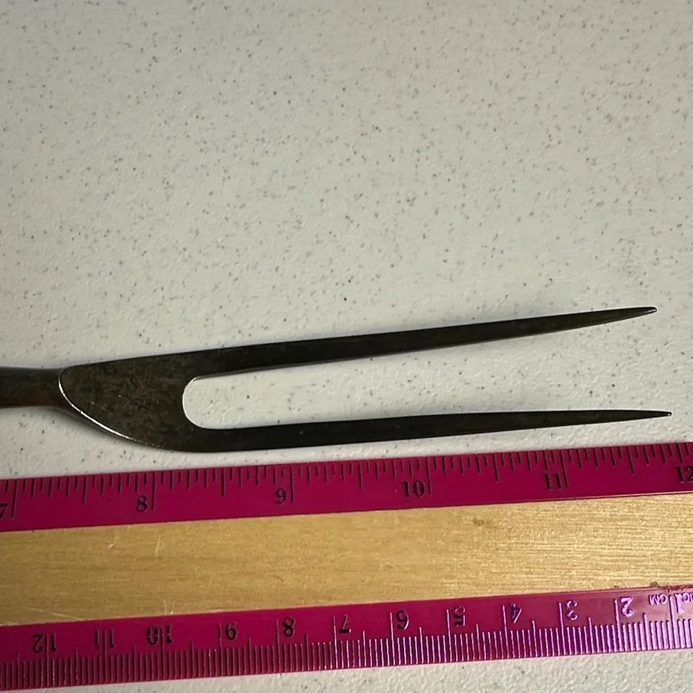 Classic Wooden Handle Meat Fork